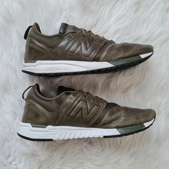 Balance 247 Leather Olive Mrl247no Mens 